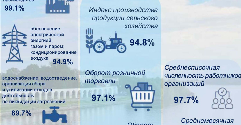 Социально-экономическое положение Новгородской области в 2020 году